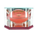 Perfect Cases Perfect Cases FBO-C Octagon Football Display Case; Cherry FBO-C